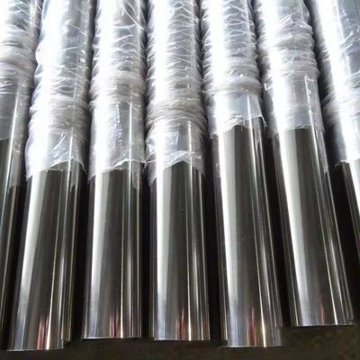 2mm ASTM 316ti 321 310s 2B Finish de superficie de acero inoxidable Tubo redondo sin costuras Línea de producción completa con 2