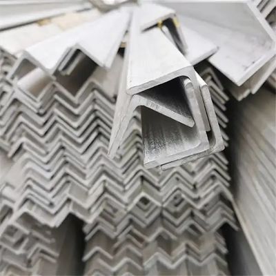 BA acabado de superficie barra de ángulo de acero inoxidable 50x50x5 para el servicio de procesamiento del bastidor del panel solar fotovoltaico