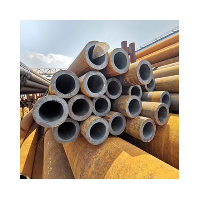 12M longitud laminado en caliente ASTM 335 p5 56 pulgadas tubo de cilindro de gas sin costura de acero al carbono para aplicaciones de alta temperatura