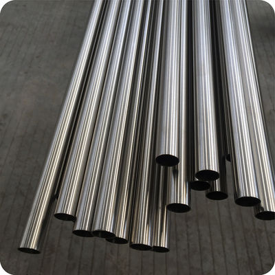 Tubo de acero inoxidable sin costura de la serie 300 de grado Inox A312 316L de espejo brillante para necesidades industriales de transporte de fluidos