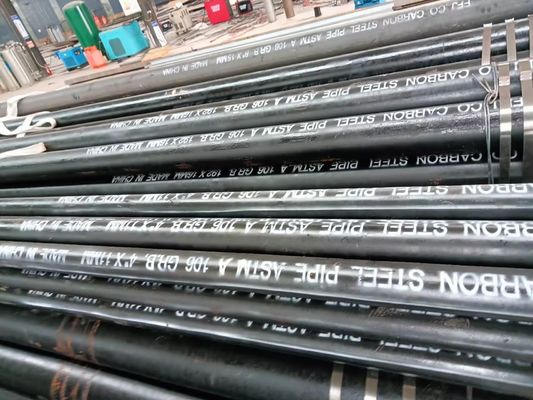 Tolerancia ± 1% de aleación Astm A53 A106 ms Tubo de acero negro sin costura es aleación 31.1mm Tubo sin costura y aceite