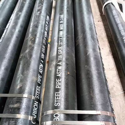 Tolerancia ± 1% de aleación Astm A53 A106 ms Tubo de acero negro sin costura es aleación 31.1mm Tubo sin costura y aceite