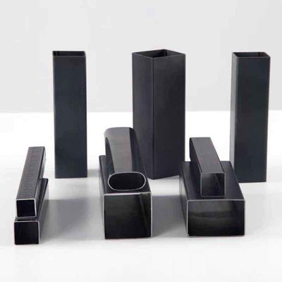 2x2 SMLS sin costura API 5CT tubo de acero hueco tubo de tubo cuadrado de acero al carbono con longitud personalizada y en el estándar ASTM