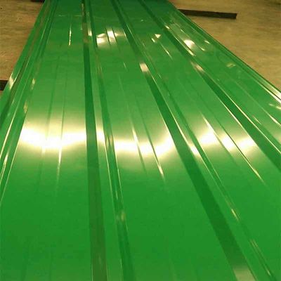 Hoja de acero corrugado de techo de construcción Dx51d Dx52D Acero corrugado recubierto de color Muestras de tablero de acero corrugado de color de los clientes