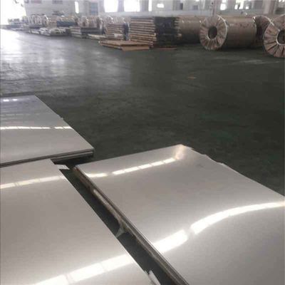 Placas de acero inoxidable laminadas en caliente para la serie 200/300/400 del grado 304 310 316 321 201 2B No.1 No.2