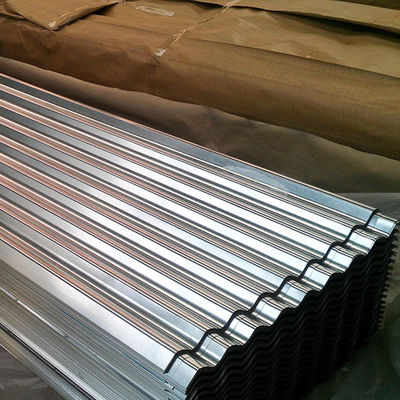 Capa corrugada de acero galvanizado de carbono Q235B certificada por KS para techos Construcción estructural longitud 3601-3660mm