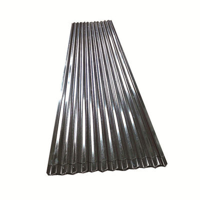 Decoiling 0.4mm 24 Gauge Galvanizado 4ft x 16ft 35 Hojas de hierro de chapa Hojas de acero corrugado Tejas de acero agitar Techo paneles metálicos