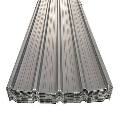 Tratamiento de pasivación Capa revestida de zinc Techo de construcción Techo galvanizado Capa de acero corrugado