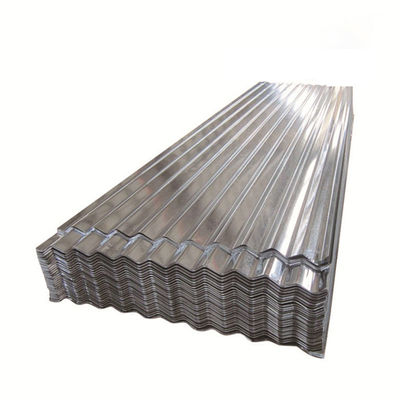 Tratamiento de pasivación Capa revestida de zinc Techo de construcción Techo galvanizado Capa de acero corrugado