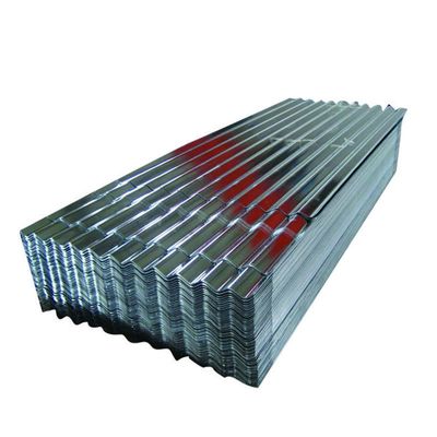 Tratamiento de pasivación Capa revestida de zinc Techo de construcción Techo galvanizado Capa de acero corrugado