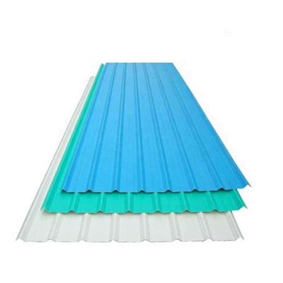 Servicio de procesamiento de perforación GI Hoja de acero corrugado Hoja de metal galvanizado Techo para material de techado