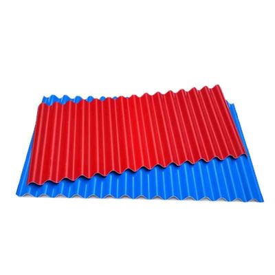 Servicio de procesamiento de perforación GI Hoja de acero corrugado Hoja de metal galvanizado Techo para material de techado