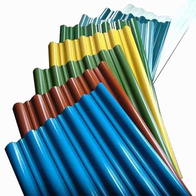 Servicio de procesamiento de perforación GI Hoja de acero corrugado Hoja de metal galvanizado Techo para material de techado