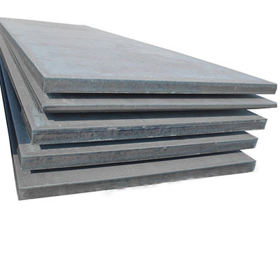 Placas de acero estructural de carbono laminadas en caliente de espesor de 20 mm, láminas de acero de hierro A36 con superficie lisa y tolerancia ± 1%