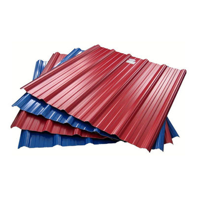 Hojas de techo de zinc Material de cubierta PPGI 0.5 mm Hojas de techo galvanizadas laminadas en frío con revestimiento de color de la superficie