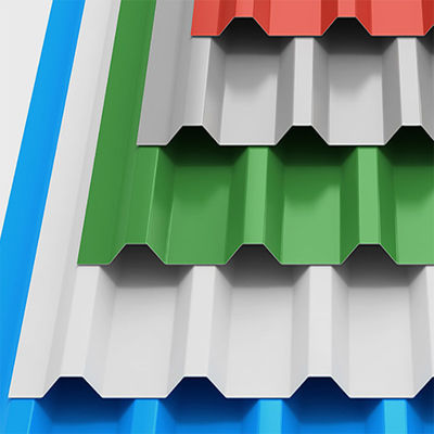 Hojas de techo de zinc Material de cubierta PPGI 0.5 mm Hojas de techo galvanizadas laminadas en frío con revestimiento de color de la superficie