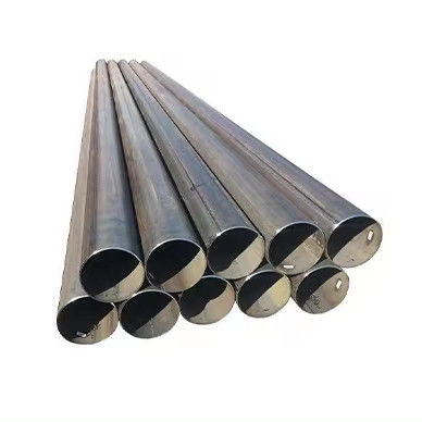 Lista 40 Tubo de acero Astm A53 Tubo de acero al carbono negro ERW Soldado Tubo de acero redondo negro Facturación por peso teórico