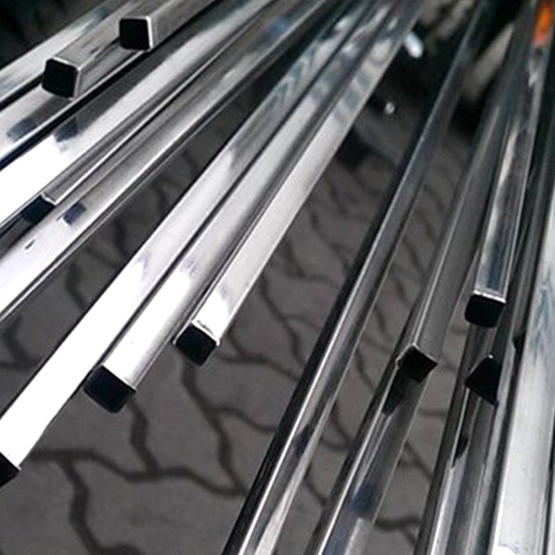 1-12m longitud soldado 201 304 316L 430 Cuadrado tubo de acero inoxidable para la decoración y una amplia gama de aplicaciones