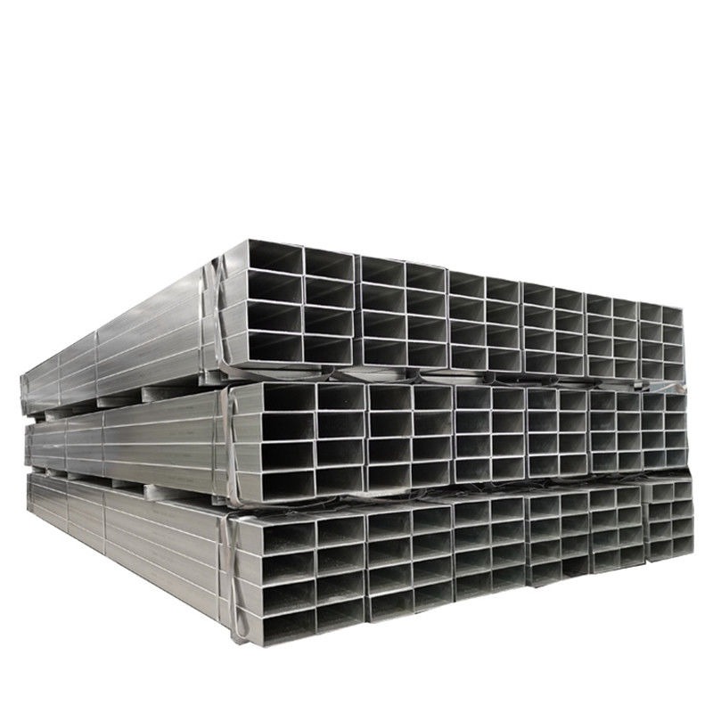 Tubos cuadrados de acero galvanizado de calibre 16 sin engrasar 2x2 4x4 2.5x2.5 para sistemas de soporte estructural