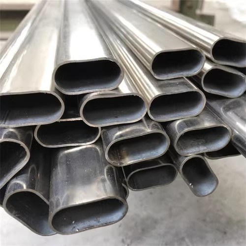 300 serie 200 serie Tubo oval de acero inoxidable para la industria Tipo de línea de soldadura sin costura