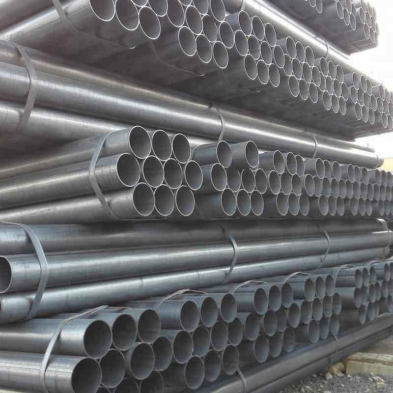 6m de longitud D2 DIN 4 &quot;API 5L Gr.B Sch40s Grado B Tubo redondo de acero soldado con carbono para acero de molde soldado sin costura