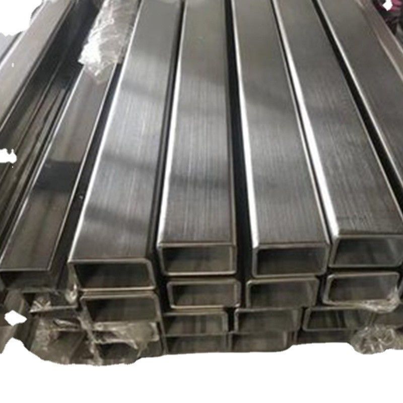 201 202 310S 316L 304 316 Tubo de acero inoxidable cuadrado Una opción directa con línea de soldadura sin costura Tipo y más
