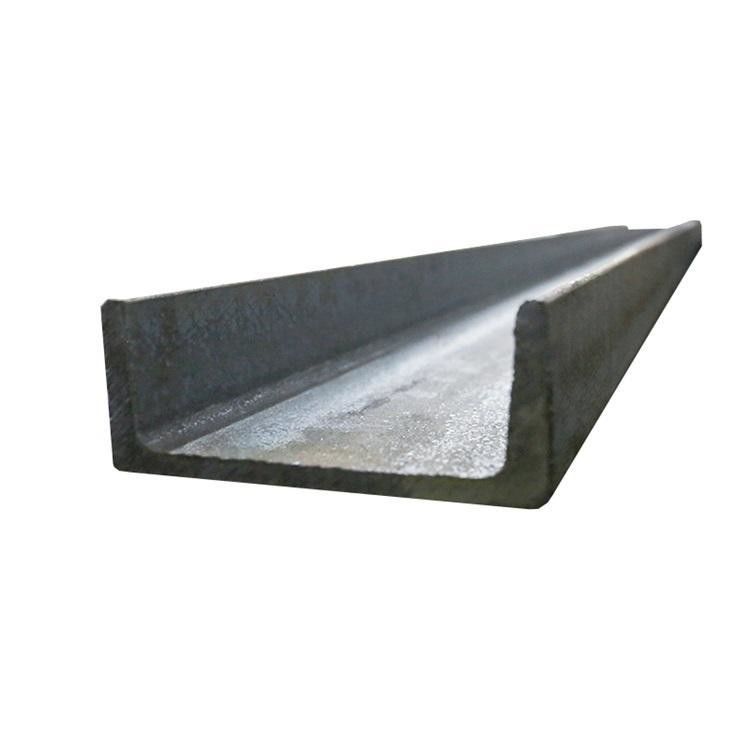 Canal U 41 mm UPN 100 100 mmx50 mmx6 mm Canal de acero ranurado laminado en caliente grueso para aplicaciones estructurales de construcción