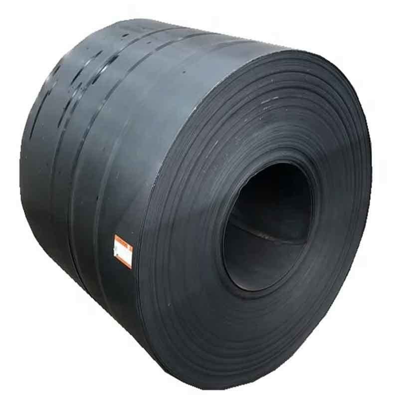 Envase de banda de acero al carbono laminado en caliente ASTM Q235 Q235B Q195 A283 con tolerancia ± 1% y ancho 600-1500 mm