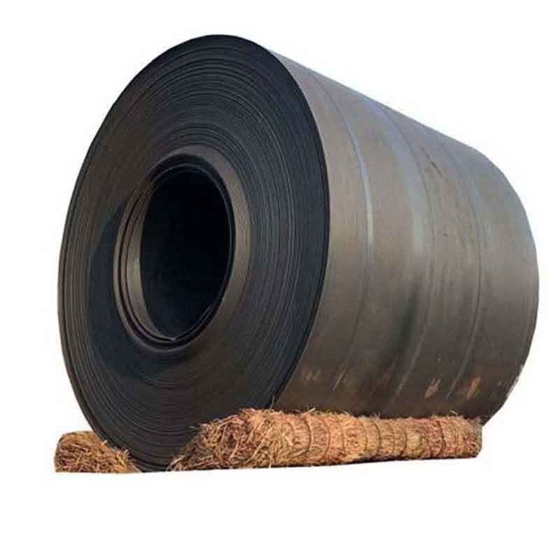 600-1500 mm ancho Q195 Q235 Q345 5 mm S355 cinta de bobina de acero al carbono laminada en caliente con estándar BS
