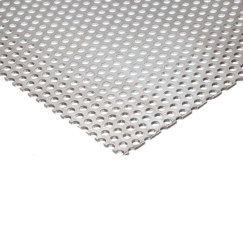 304 de acero inoxidable Hexagonal redondo Micro hoja perforada con longitud personalizada y técnica perforada