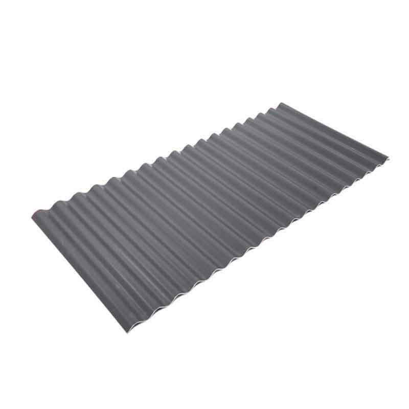 Plata de techo de acero corrugado galvanizado revestido de zinc revestido de techo para la construcción de metal Zic 30-150g Z10-Z29 Revestimiento