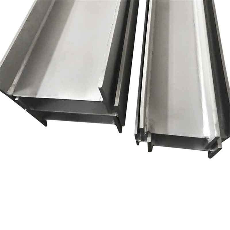 8 mm 64 mm espesor de la brida de aluminio H-Beam150 * 300 para el soporte de construcción fuerte y duradero
