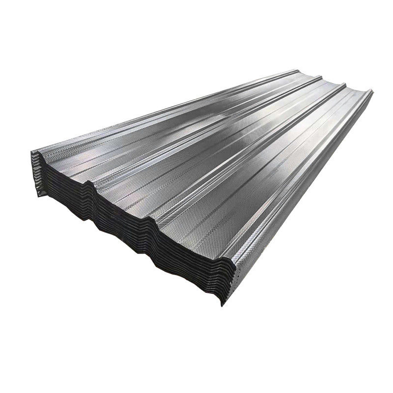 DX52D Z140 Z100 20 Gauge Galvanizado PPGI Color de cubierta corrugada Blanco de cartón Acero de la cubierta de la hoja con el estándar ASTM
