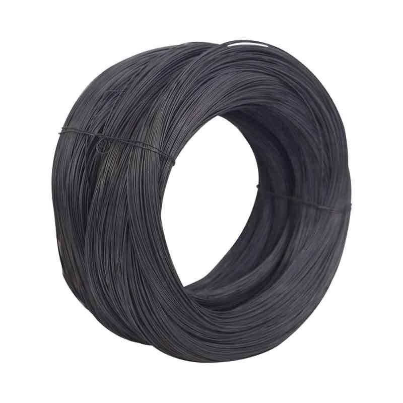 Envasado en PVC galvanizado por inmersión en caliente 2mn alambre de acero al carbono de 0,6-10 mm de diámetro para cercas personalizadas