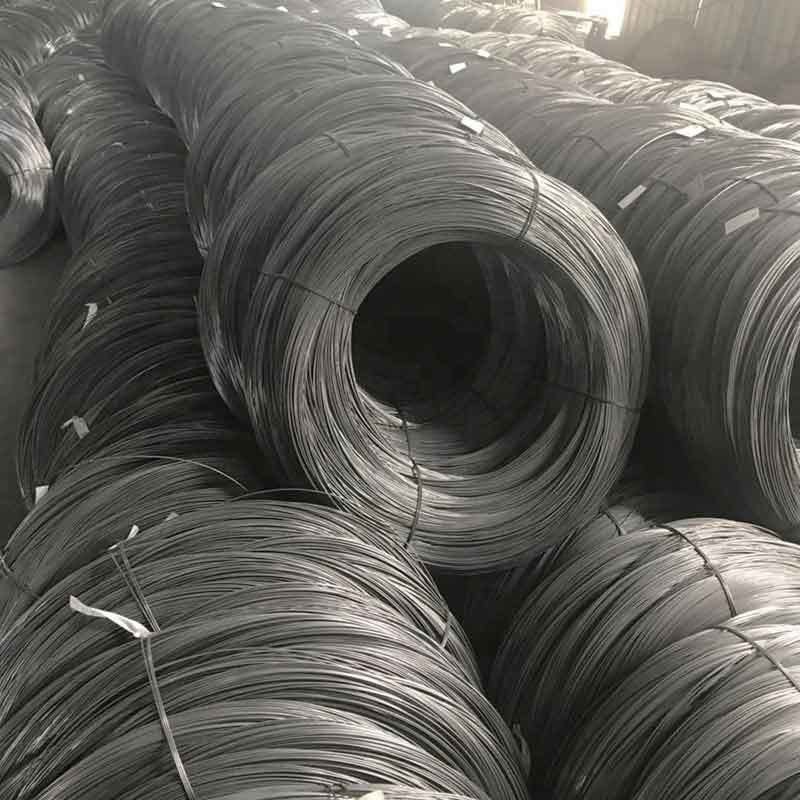 Rodas de alambre de acero de alto carbono para pretensión en control de inundaciones Pared de contención galvanizada Diámetro personalizado Q235B Q235C