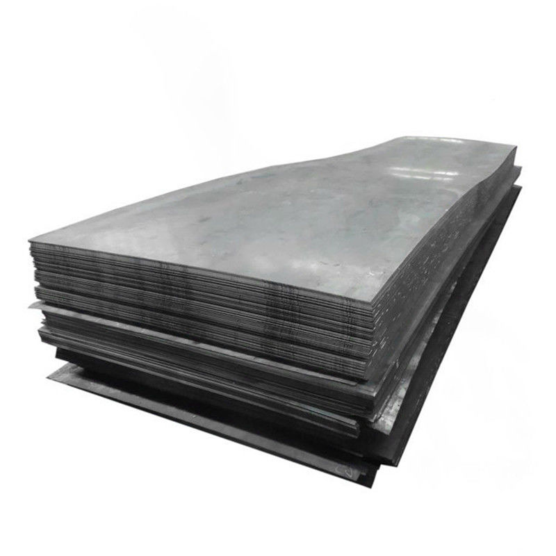 Placa de calderas de superficie lisa SS400 Q355 En10025 Hoja de acero al carbono ASTM Placa de acero al carbono suave para material de construcción