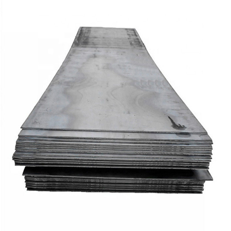 ASTM A131 A36 S235 S335 St52 Placa de acero al carbono recubierta para materiales de construcción Estructura de construcción Edificio recubierto