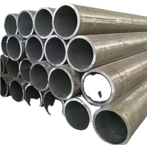 Cable de cilindro de gas sin costura de acero al carbono de aleación redonda laminado en caliente ASTM 335 P5 56 pulgadas para aplicaciones de aceite