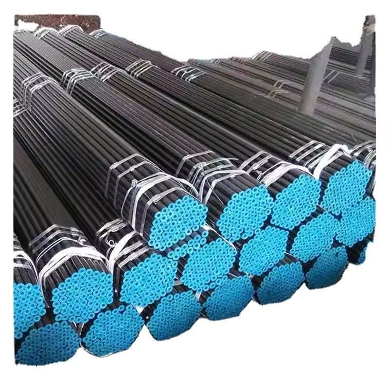 Tubo de acero al carbono sin costura laminado en caliente sch 80 puntas de tubo redondo API 5l ASTM A53 A106 tubo de acero de hierro con otro tubo especial