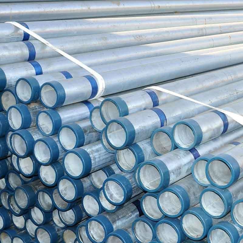 Tubo de acero al carbono de grado B.