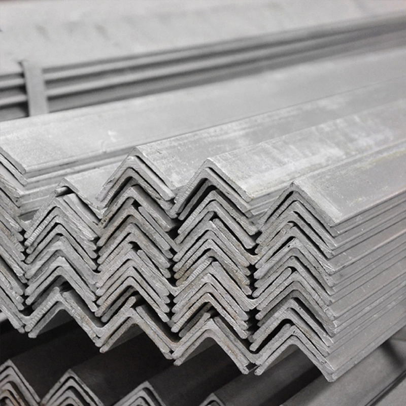 Barras de ángulo de hierro con ranuras de acero revestido con polvo galvanizado para Q235/Q345/SS400/ST37-2/ST52/Q420/Q460/S235JR/S275JR/S355JR
