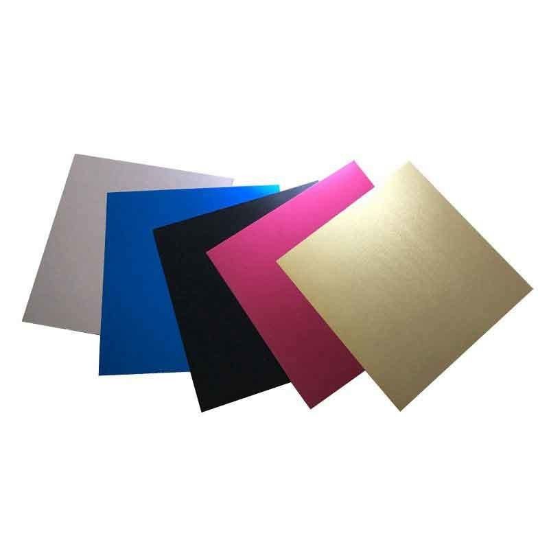 0-3 mm de espesor PVD Revestido de oro espejo de acero inoxidable con No3 No4 acabado de superficie y alta resistencia química
