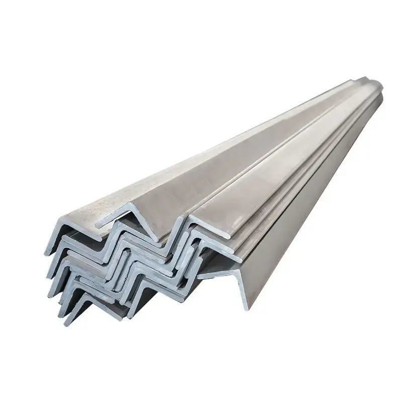 Técnica de laminado en caliente 301 201 304 316 316L Barra de ángulo de acero inoxidable con tolerancia ± 5% y acero