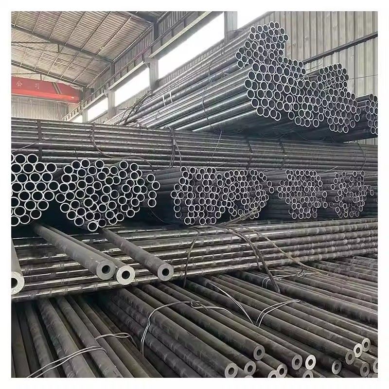 6.4M longitud tubo redondo sin costura para el transporte de fluidos 140 mm diámetro 12 mm grosor ± 5% tolerancia de la primera