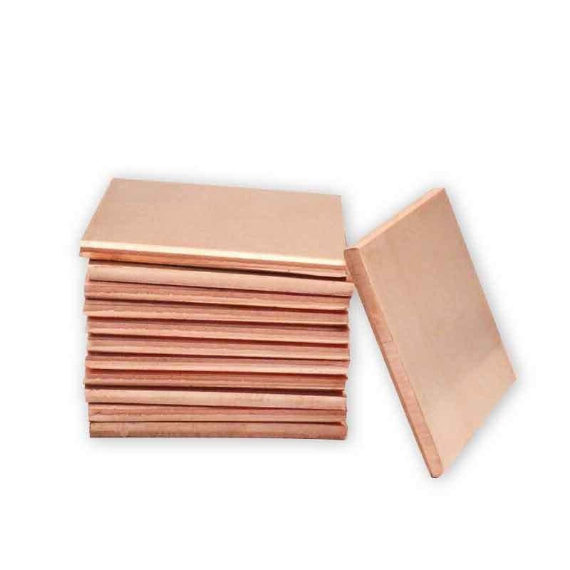 Superficie lisa de flexión 99.9% de hoja de cobre de latón para necesidades de procesamiento suave y constante