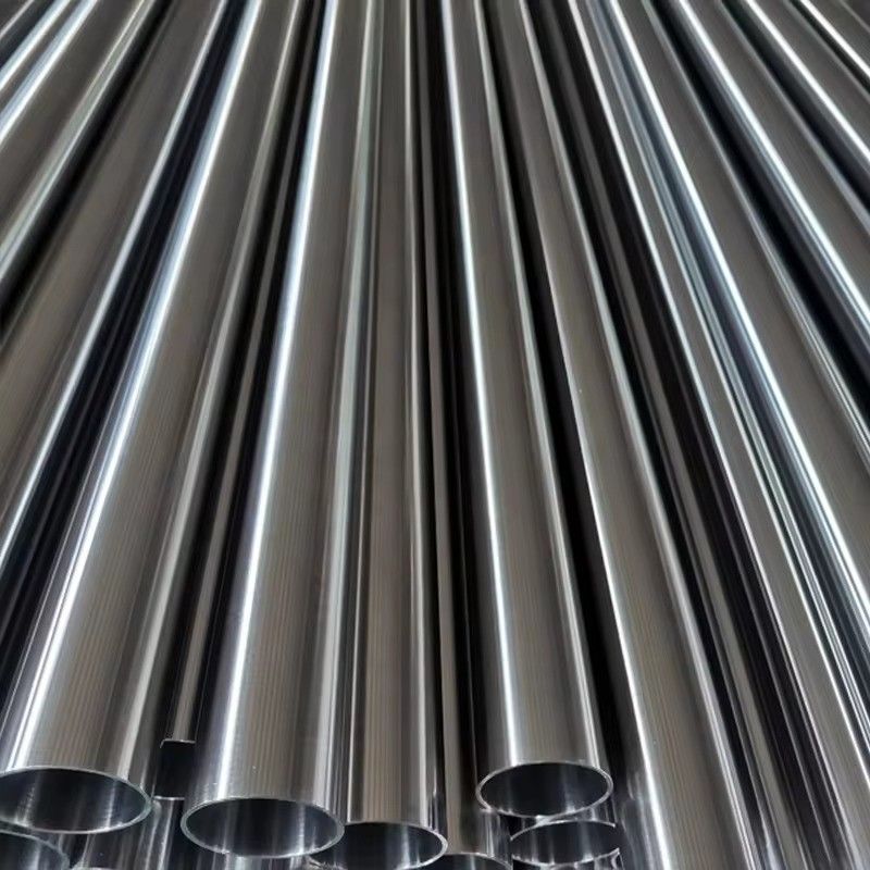 2mm ASTM 316ti 321 310s 2B Finish de superficie de acero inoxidable Tubo redondo sin costuras Línea de producción completa con 2