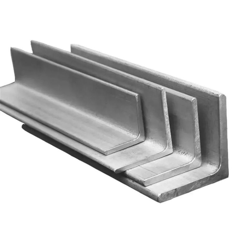 BA acabado de superficie barra de ángulo de acero inoxidable 50x50x5 para el servicio de procesamiento del bastidor del panel solar fotovoltaico