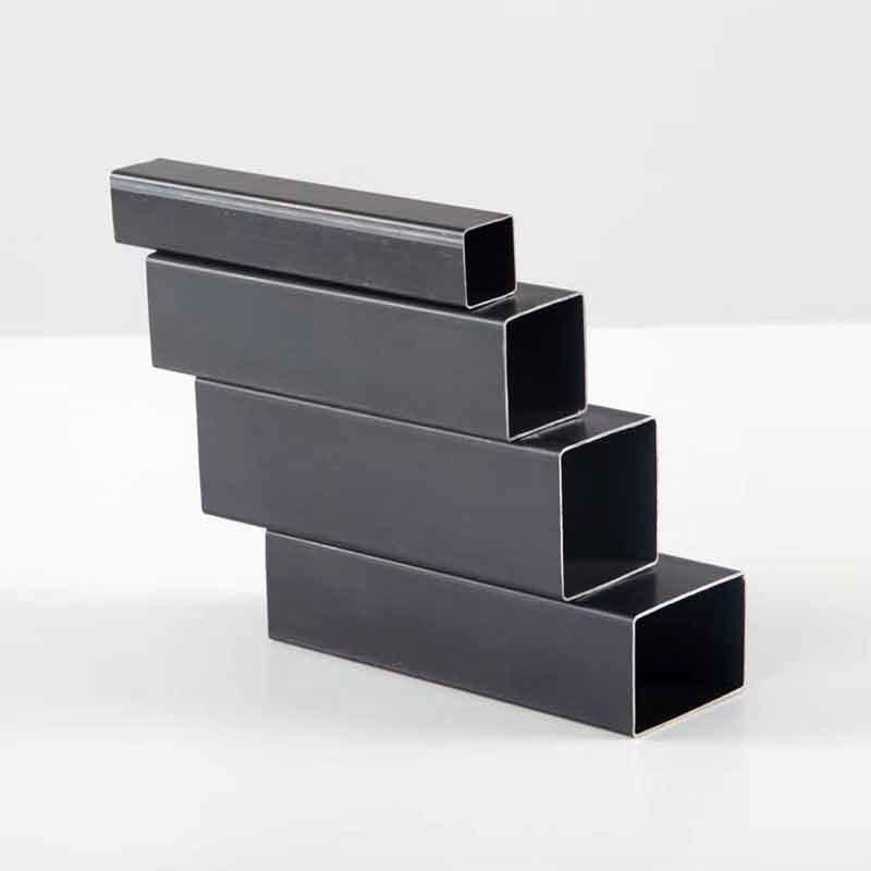 2x2 SMLS sin costura API 5CT tubo de acero hueco tubo de tubo cuadrado de acero al carbono con longitud personalizada y en el estándar ASTM