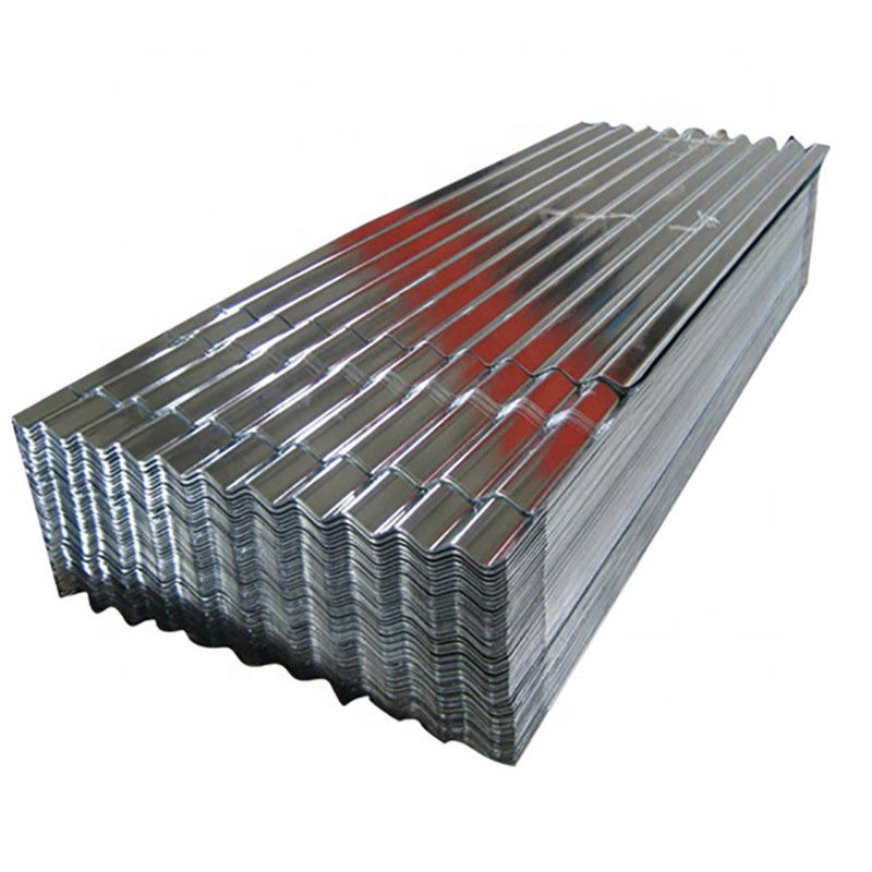 Tratamiento de pasivación Capa revestida de zinc Techo de construcción Techo galvanizado Capa de acero corrugado