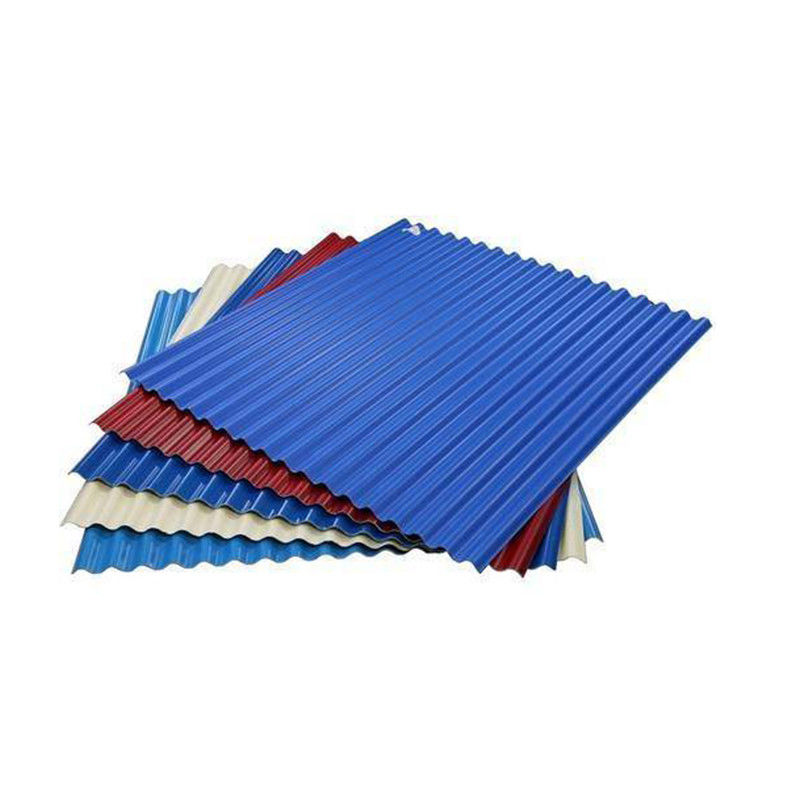 Hojas de techo de zinc Material de cubierta PPGI 0.5 mm Hojas de techo galvanizadas laminadas en frío con revestimiento de color de la superficie